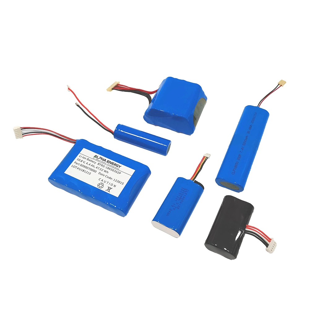 7,4V 2s 3000mAh 18650 Akkusatz