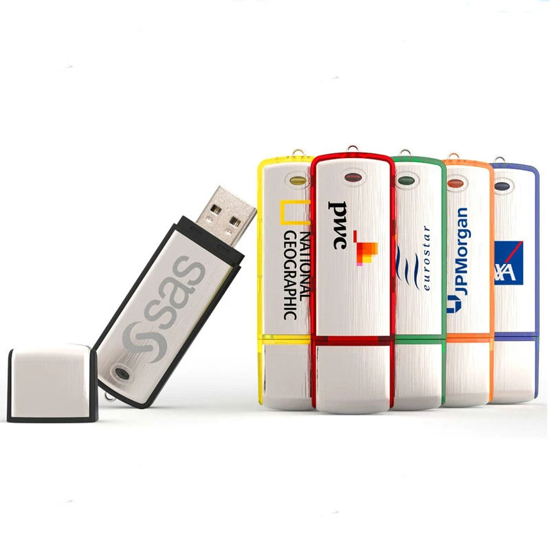 Small MOQ Colorful Plastic Portable USB 2.0 USB 3.0 Fast Speed Flash Drive Pendrive with Free Data