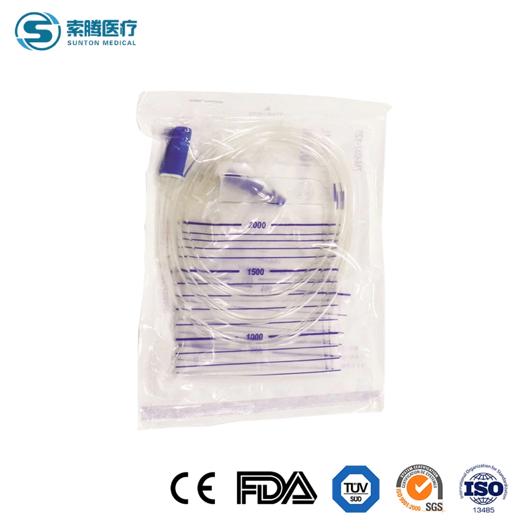 شركة Sunton Drinage Urine Urine Bag شركة تصنيع كيس البول Disposable Urinary [أورين كأيشن] [درين ينج] أكياس المحمولة [أورينأيشن] أكياس ل الرجال