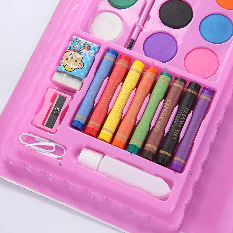 42 PCS Crayon, Water Pen Drawing Gift Set Stationery Set for Kids