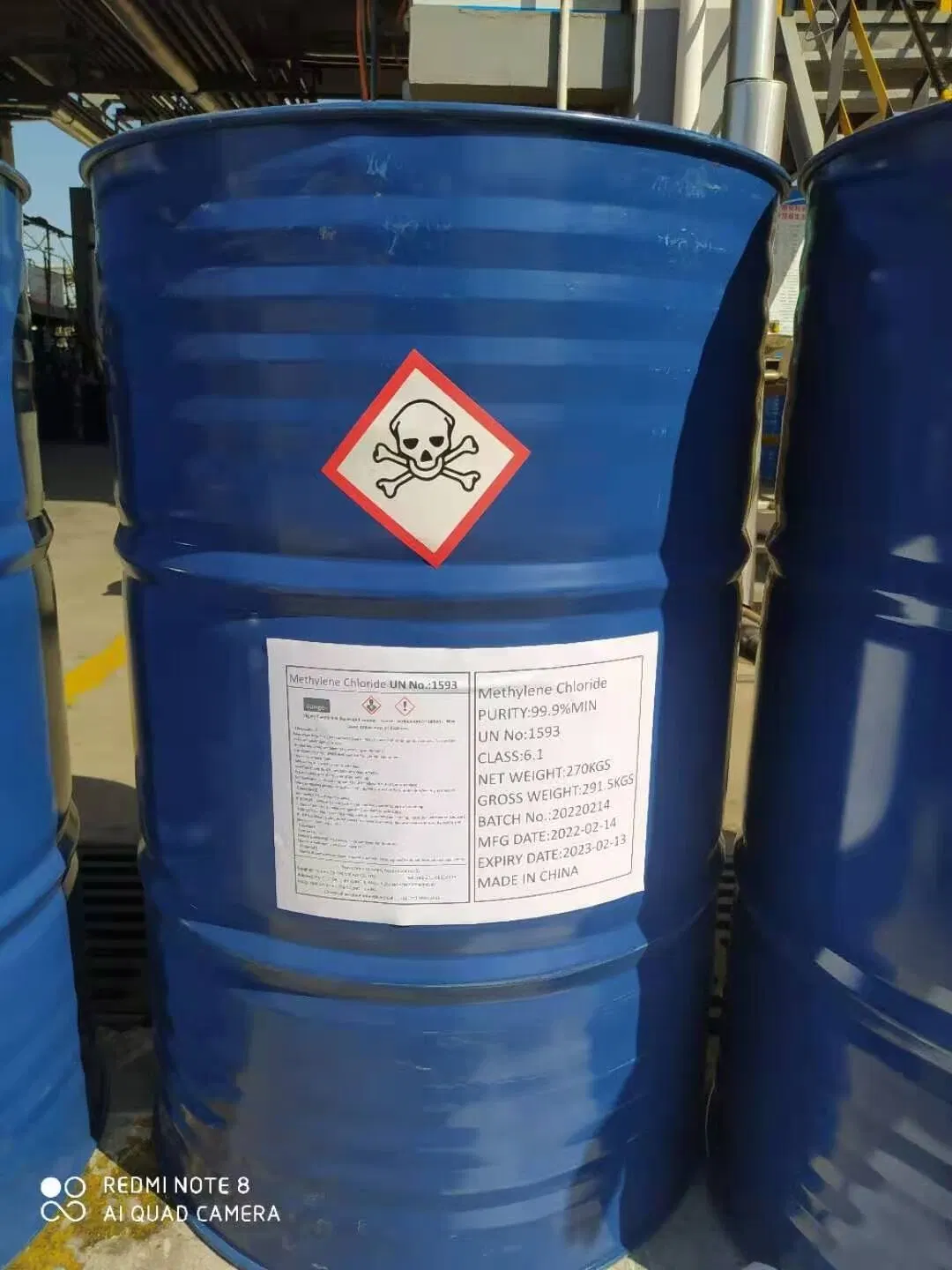 2023 Hot Sell Methylene Chloride/Mc/Dcm Organic Chemicals