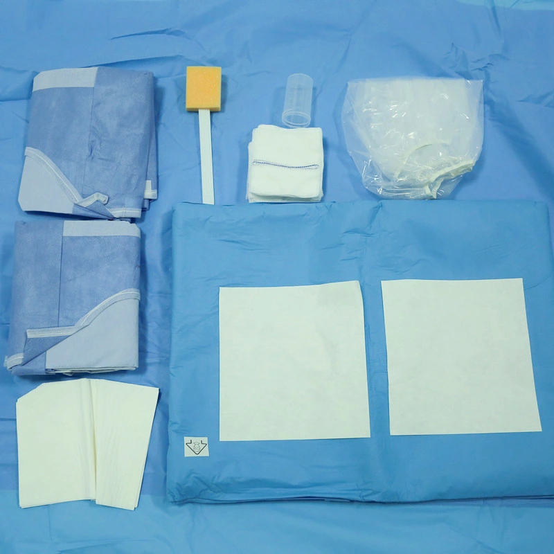 Chinese Manufacturer Suning Hospital Surgical Sterile Disposable Surgical Operation Drape Packs