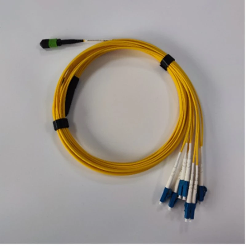 12 Cores Straight Harness Om4 Fanout Optical Cable Fiber