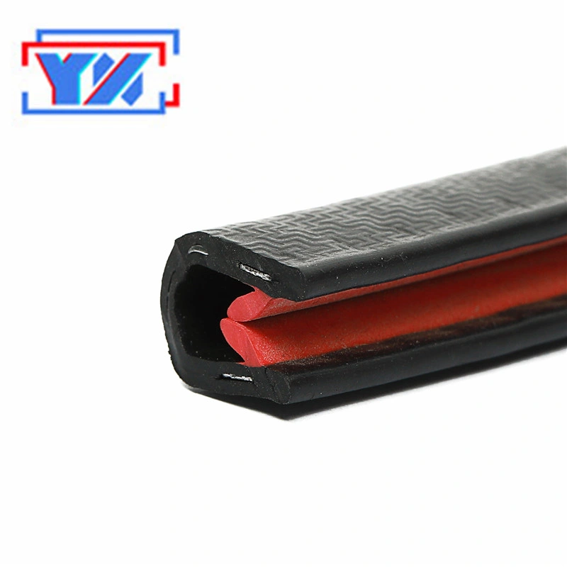 Bande de protection de bord de porte de voiture, joint d'étanchéité anti-collision en PVC en forme de U, protecteur de garniture de bord en EPDM