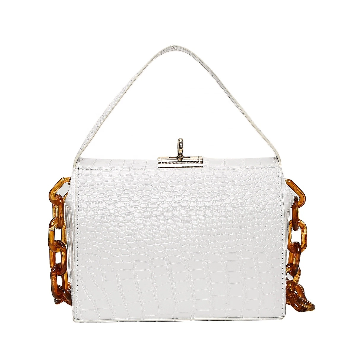 Correa de cocodrilo Wholesale/Supplierchain Messenger Bolso Bolso para mujer