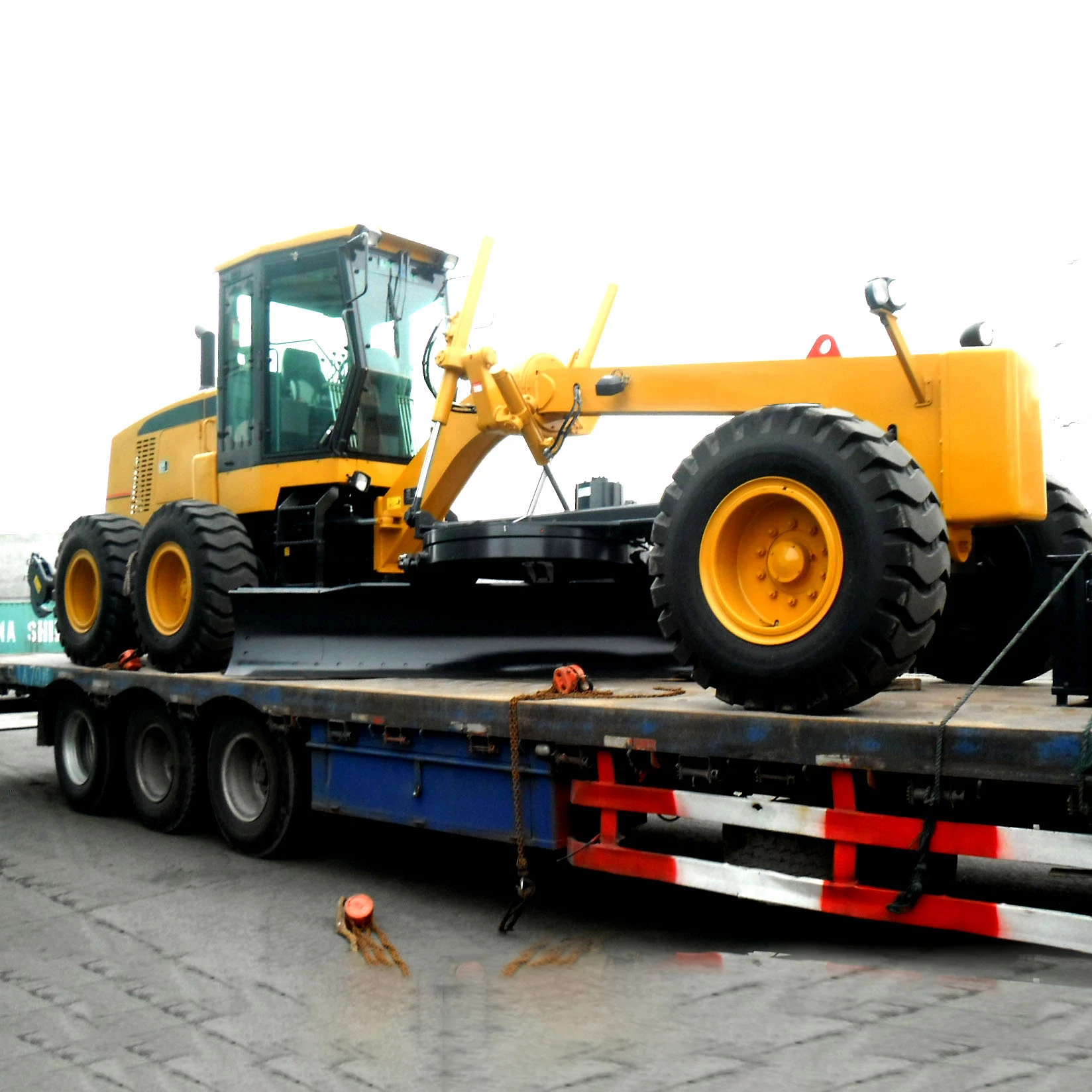 Heißer Verkauf 215HP China Motor Grader 215HP Straße Motor mit Vorderes Blatt und hinteres Ripper