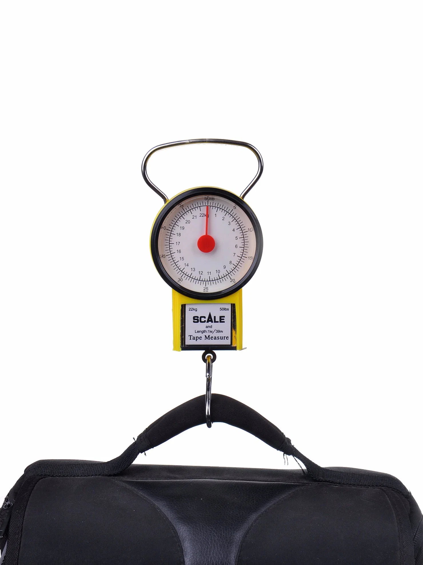 Fish Scale with Measuring Tape Luggage Weigh