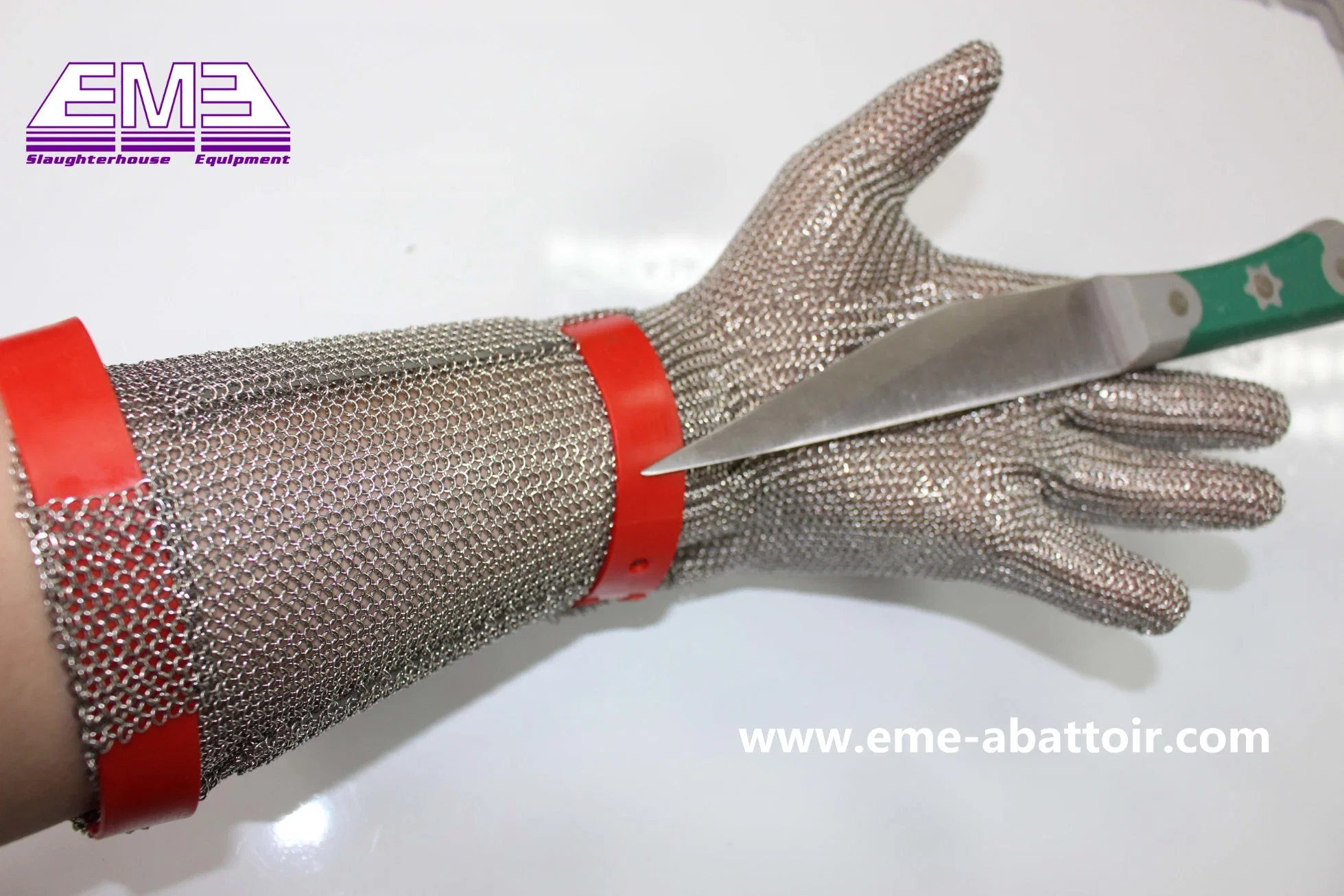 Safety Cut Proof Stab Resistant Stainless Steel Metal Mesh Glove Slaughtering Equipment