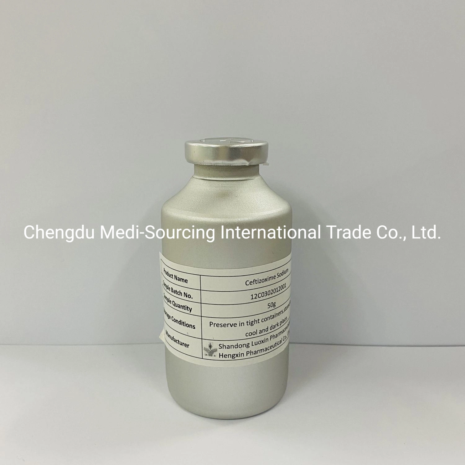 Céftizoxime de sodium stérile en poudre API de céphalosporine avec cas 68401-82-1 pour Utilisation pharmaceutique