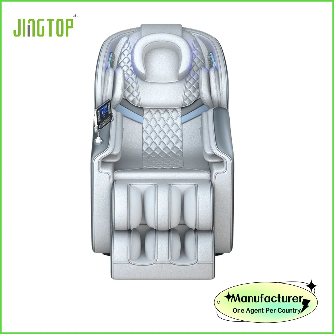 Jingtop Fabricación inteligente de Calentador Ai Vocie Control Recliner Silla de masaje