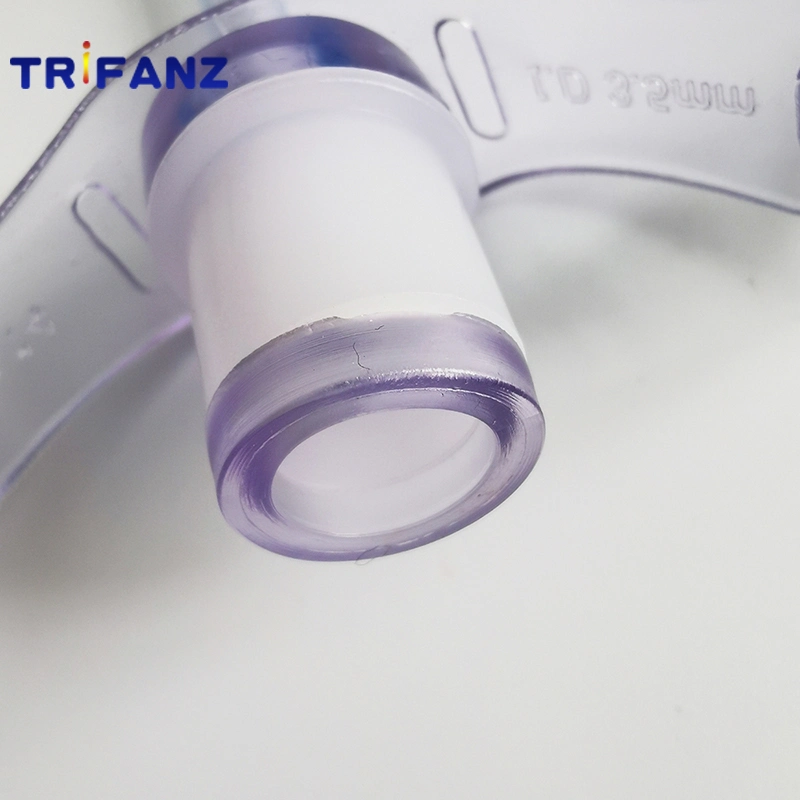 Tube de trachéostomie PVC médicaux jetables