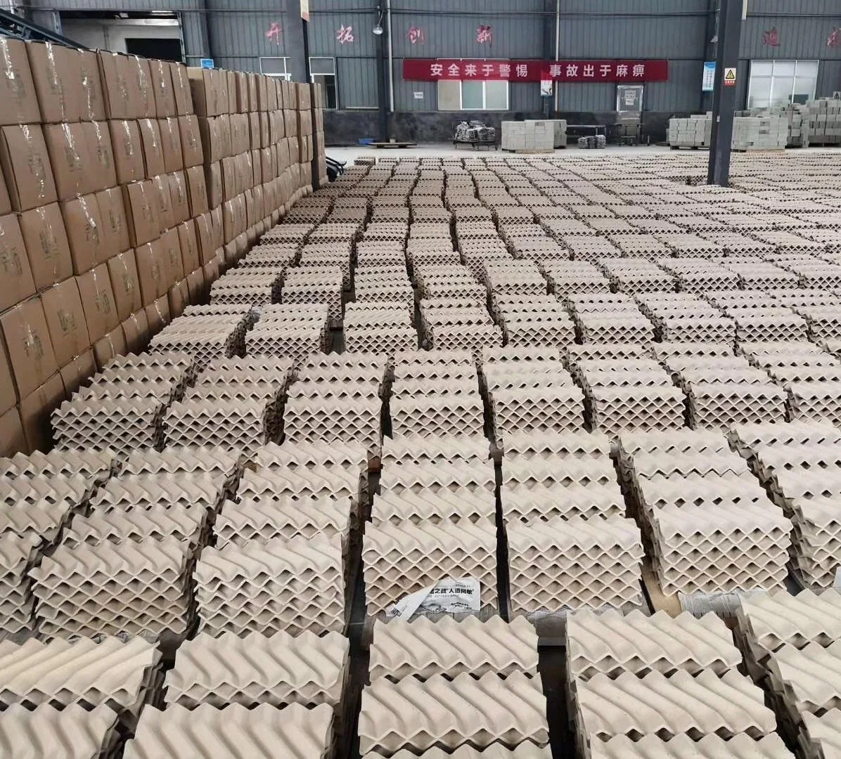 100y 125y 250y 350y Corrugated Alumina Ceramic Structured Packing for Химическая башня с поглощение серной кислоты