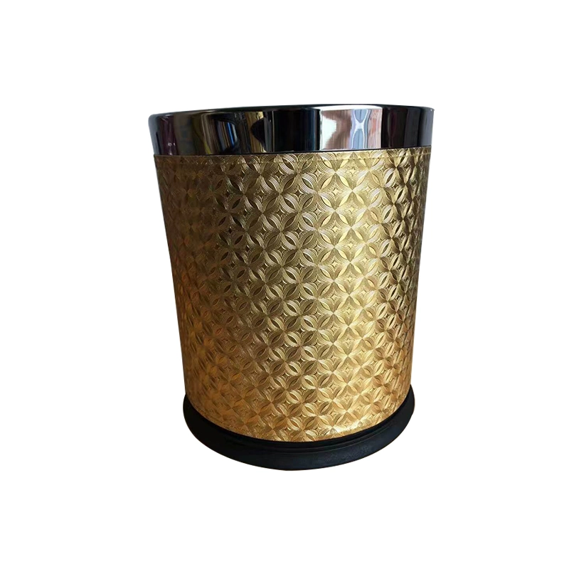 Household Living Room Storage Leak-Proof PP Flame-Retardant Non-Rusting Trash Can Without Lid