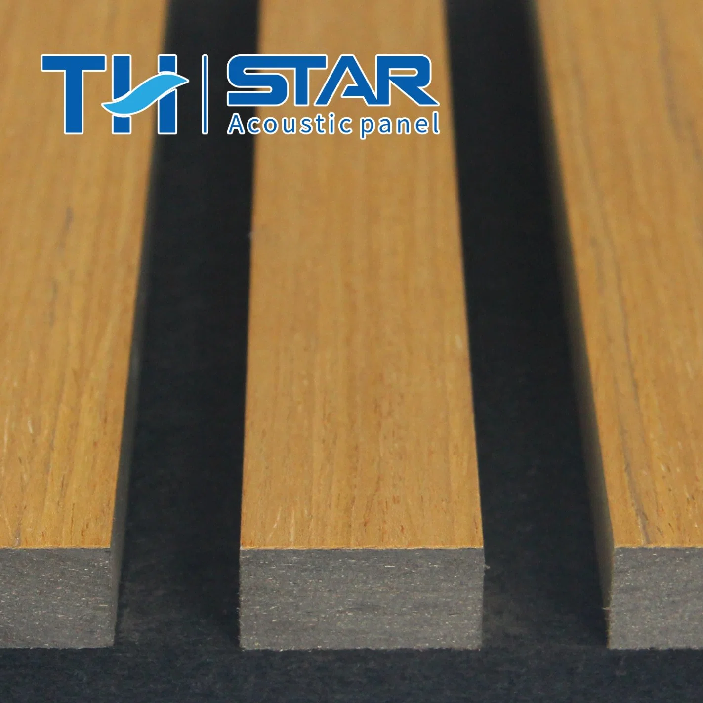 MDF Soundproof Acoustic Panels Wall Slat Pet MDF Wood Sound Proofing