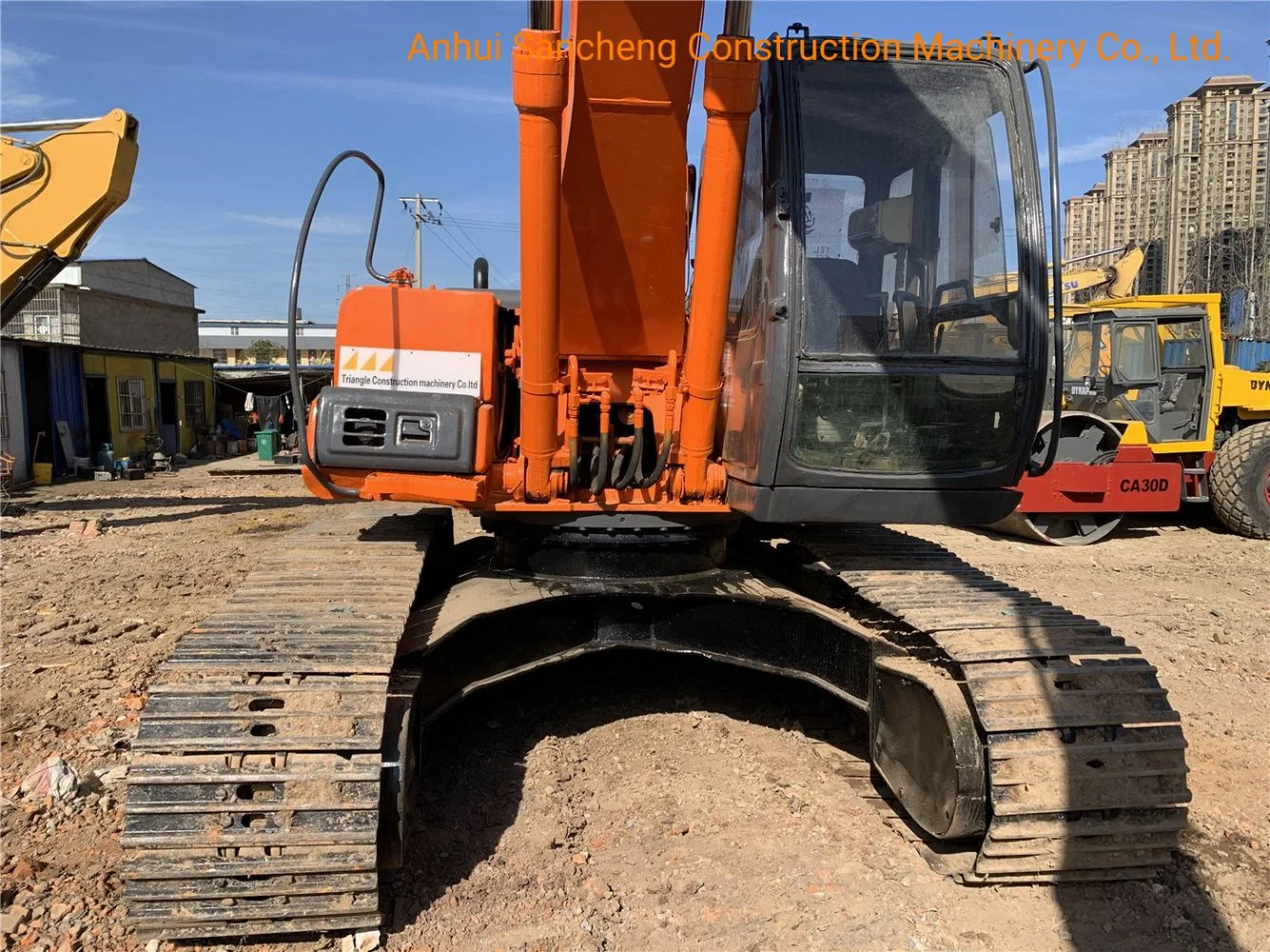 Mecánico utilizado Semiautomática excavadora Hitachi EX200 / Hitachi EX 20t200-5 Excavadora Zx200