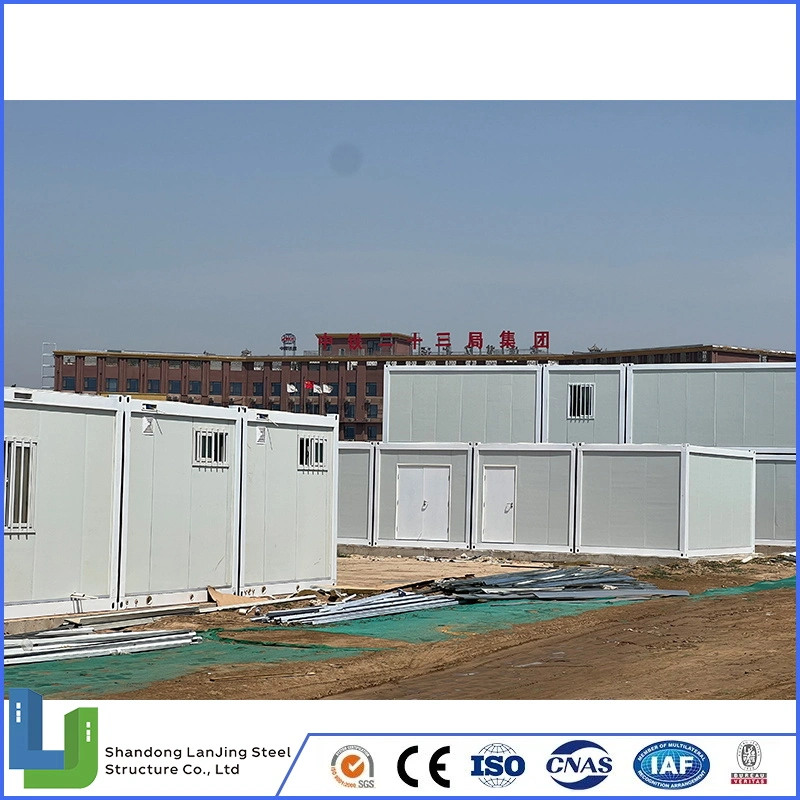 Customizable ISO CE Approved Prefab House Flat Pack Container Office Building for Sale