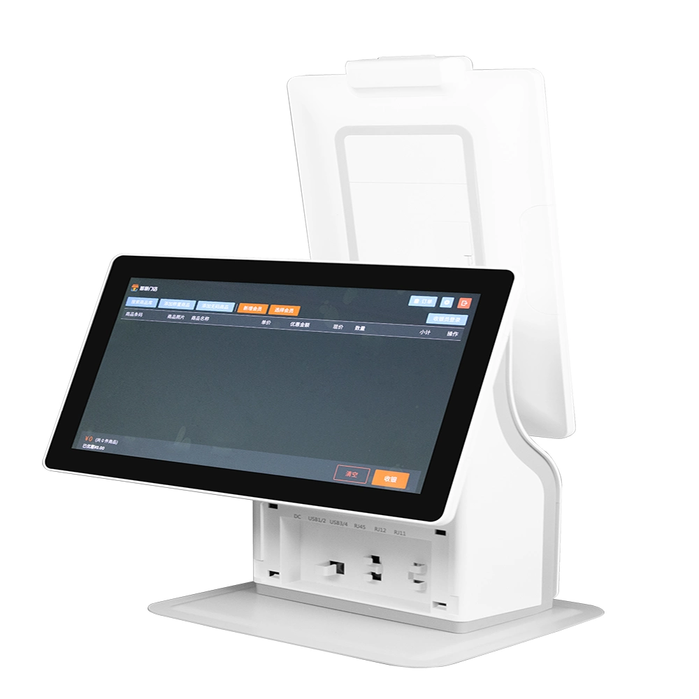 Kasse mit 58mm Drucker Supermarkt Touchscreen Kasse POS-System