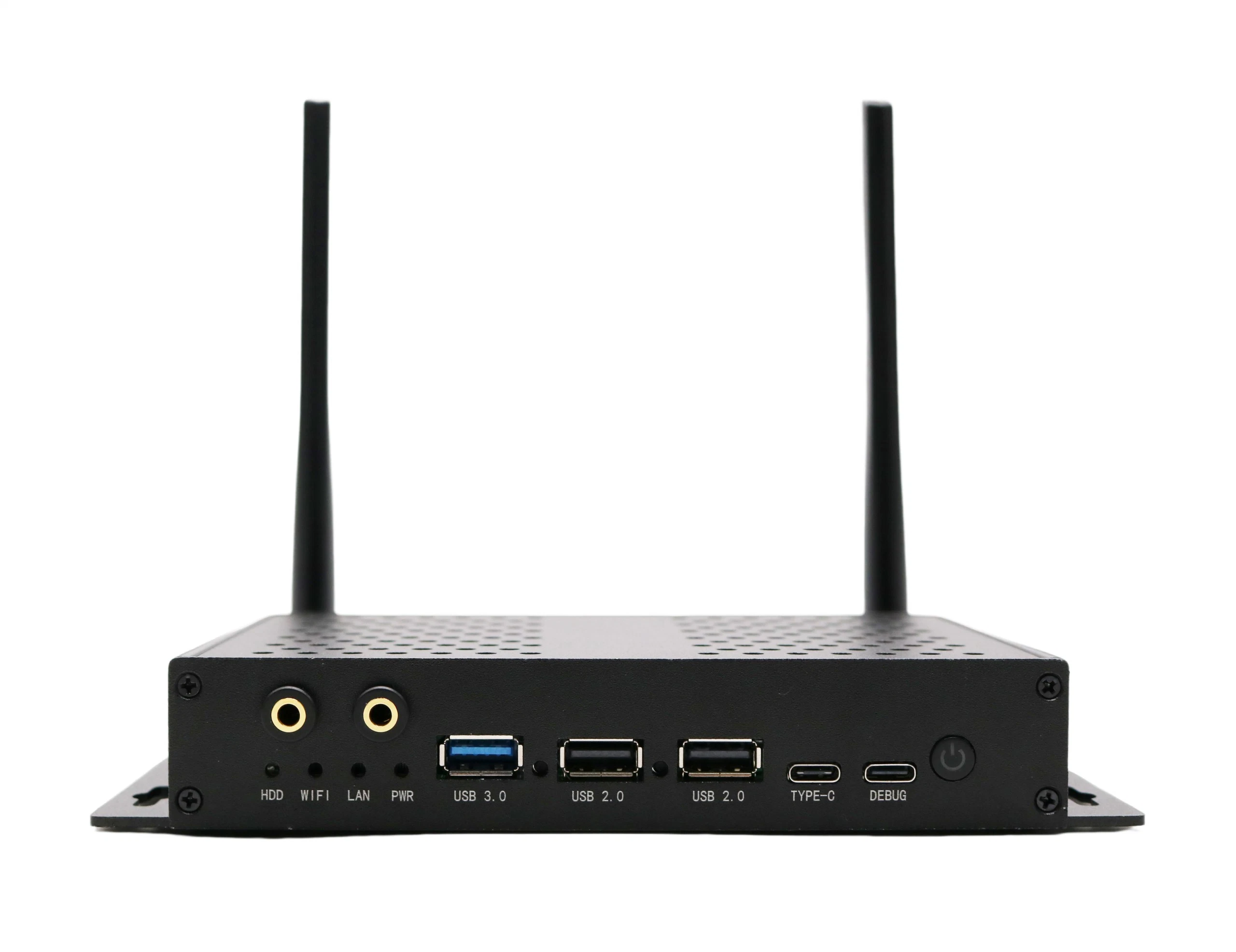 Mekotronics 16+64G 8K Rockchip Rk3588 Iot Gateway Linux OS Edge Computing Device with Audio and Microphone Connectors