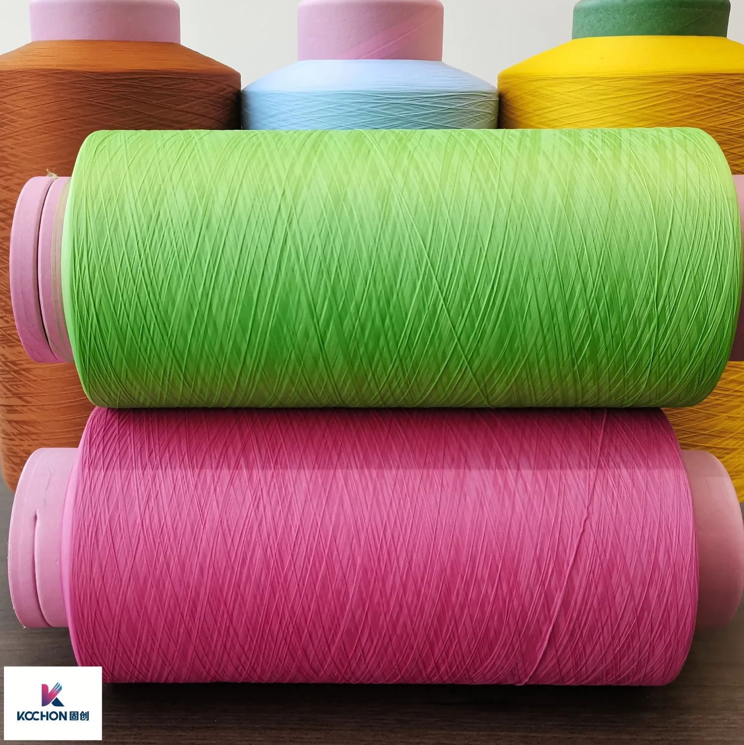 100% Nylon Dyed Yarn 70d 24f 48f DTY for Knitting and Weaving Gloves