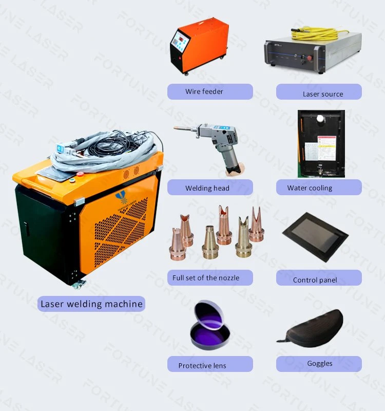 Max Raycus Laser Sup Qilin Welding Head System Wire Feeder Innovative Handheld Laser Welding Machine