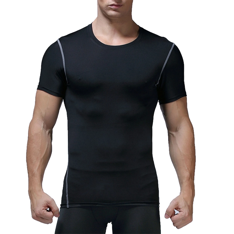 Wholesales ropa hombre ropa deportiva Fitness Gimnasio correr entrenamiento Camiseta activo