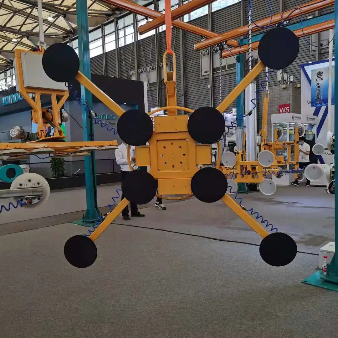 800kg Electrical Vacuum Glass Lifter Sucker Suction Cups Glass Lifting Machine Glass Loading and Unloading Equipment with CE Certificate