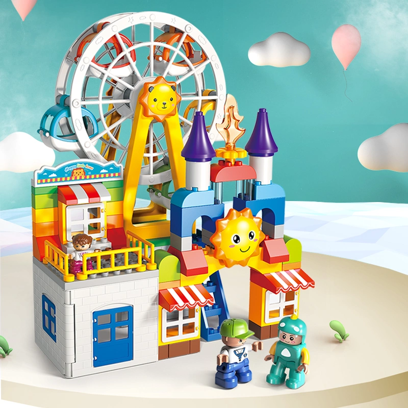 Los bloques de construcción de ruedas de la serie 178PCS Fris aceptan personalización ODM OEM DIY escena Iluminación Puzzle Juguetes para niños