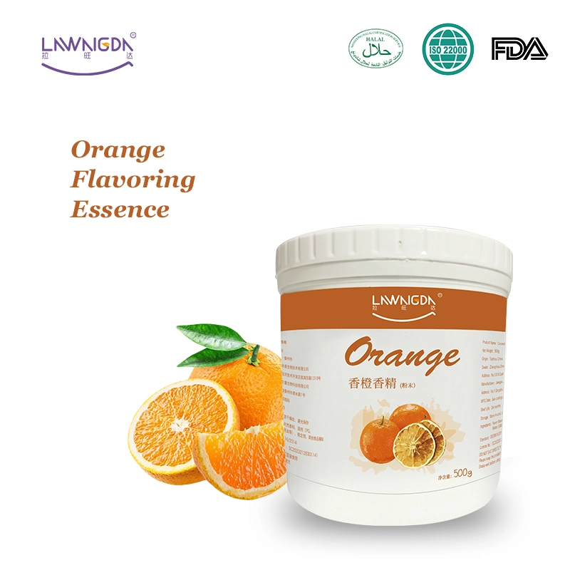 Pó Sabor Laranja China Aditivo alimentar Fabricante Aromatizante para Tablet efervescente Candy