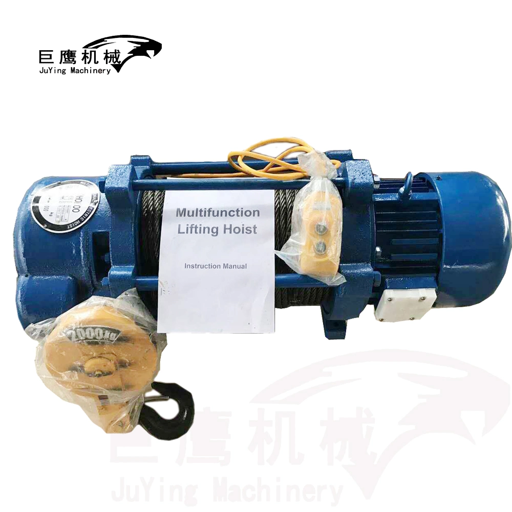 Three Phase380V-440V Single Phase 110V-220V 500kg, 1000kg, 1500kg Wireless Remote Control Kcd Type Electric Power Hoist Electric Engine Winch