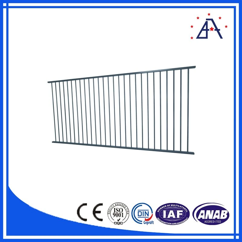 6063-T5 Aluminum Houses Outdoor Garden Courtyard Gate Fence Panels