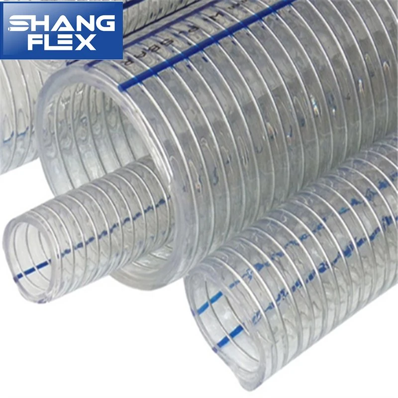 Stainless Ducting Spiral PVC Steel Wire Water Hose