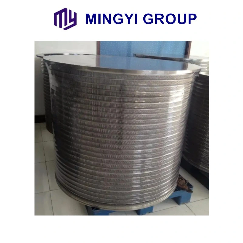 Machine Parts of Paper Making Stainless Steel Pressure Screen Basket