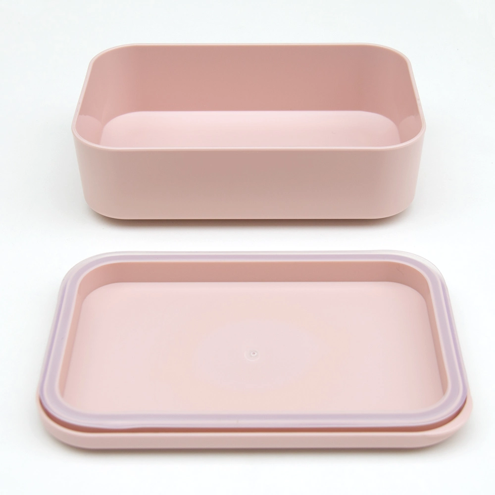 850 ml 100% biodegradável Melamina sem fugas Bento lunch Box