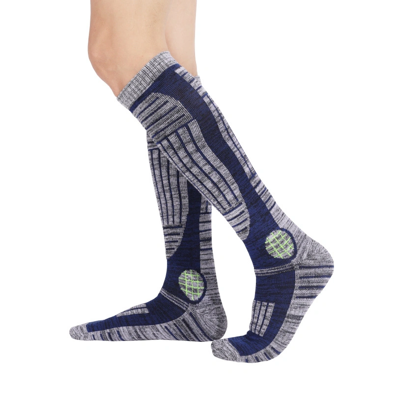 Ski Socks Outdoor Sports Thickening Hiking Socks Towel Bottom Long Tube Socks Sweat-Absorbing Warm Stocking