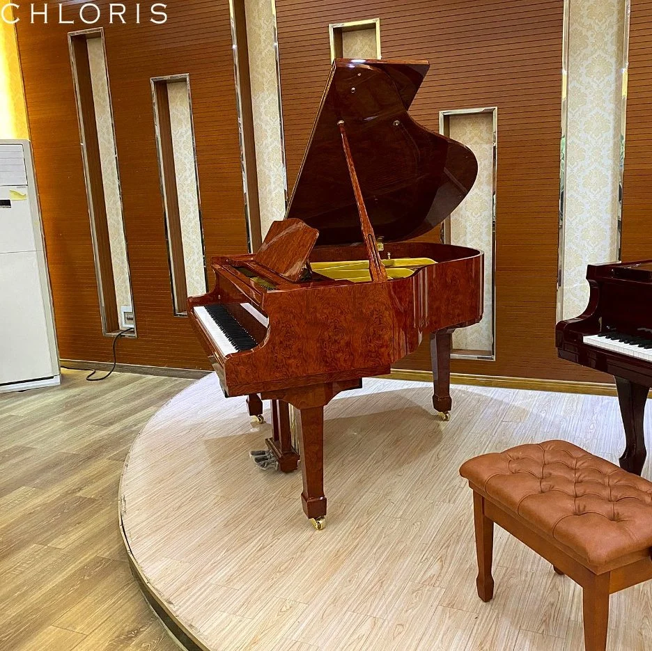 The Grand Piano Hg 186 with Bubinga Color Music Piano