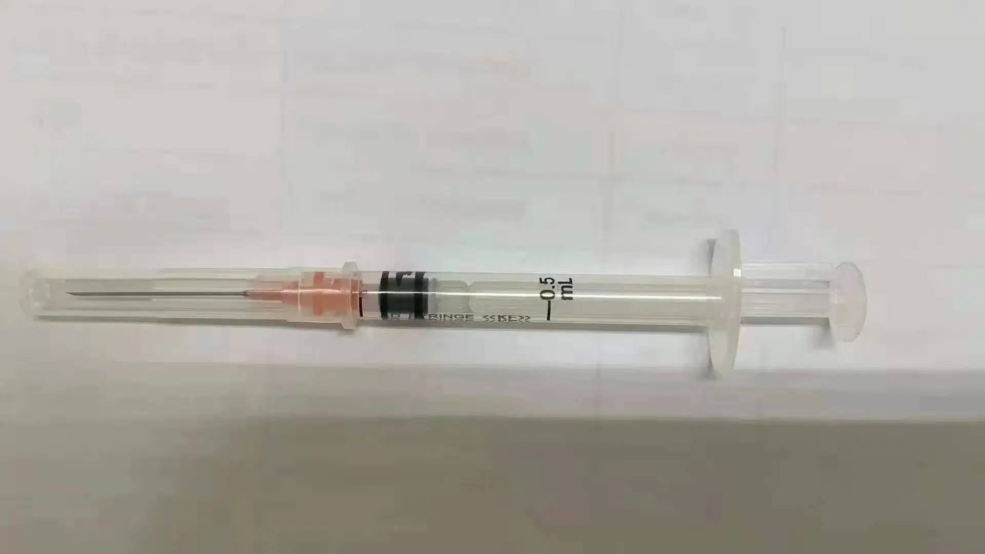 Disposable Self-Destruct Sterile Vaccine Syringe Medical