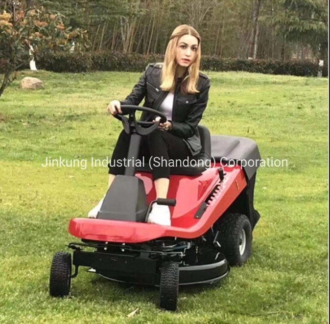 China Großhandel/Lieferant 30 Zoll Rad-Typ Fahrt auf Rasen Mäher Benzin Elektrische Grass Cutter Maschine