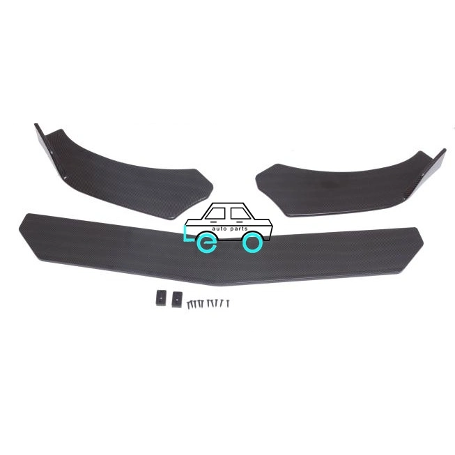 Car Front Lip Front Lip for Civic Three-Stage Front Lip D Section 16-19 General