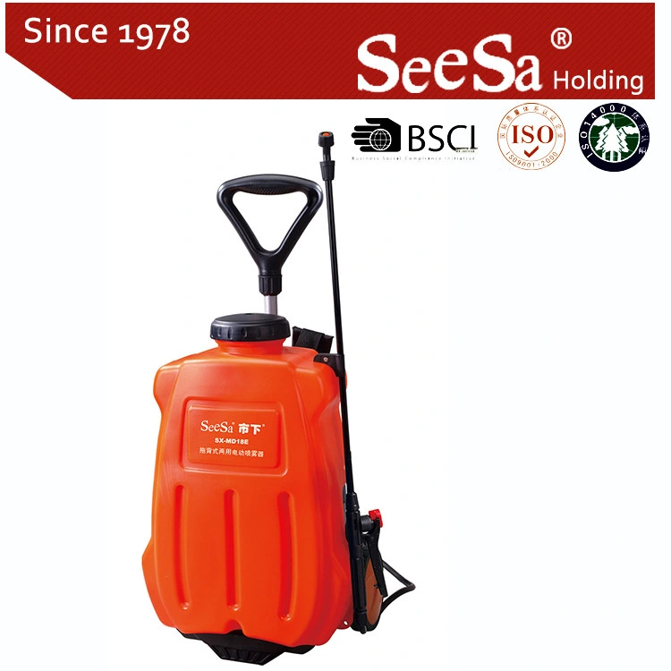 Ce Approved 16L Backpack or Trolley 12V8ah Lead-Acid Electric Battery Sprayer (SX-MD16E)