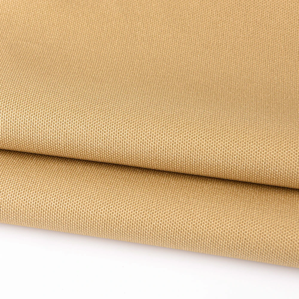 1000d*1000D impermeable 100% poliéster Oxford tela con revestimiento de PU Bolsa para la carpa de cortina