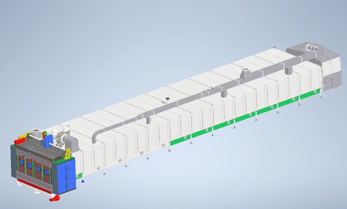 SEBS/SBS/Cinta transportadora de caucho NBR Máquina secadora