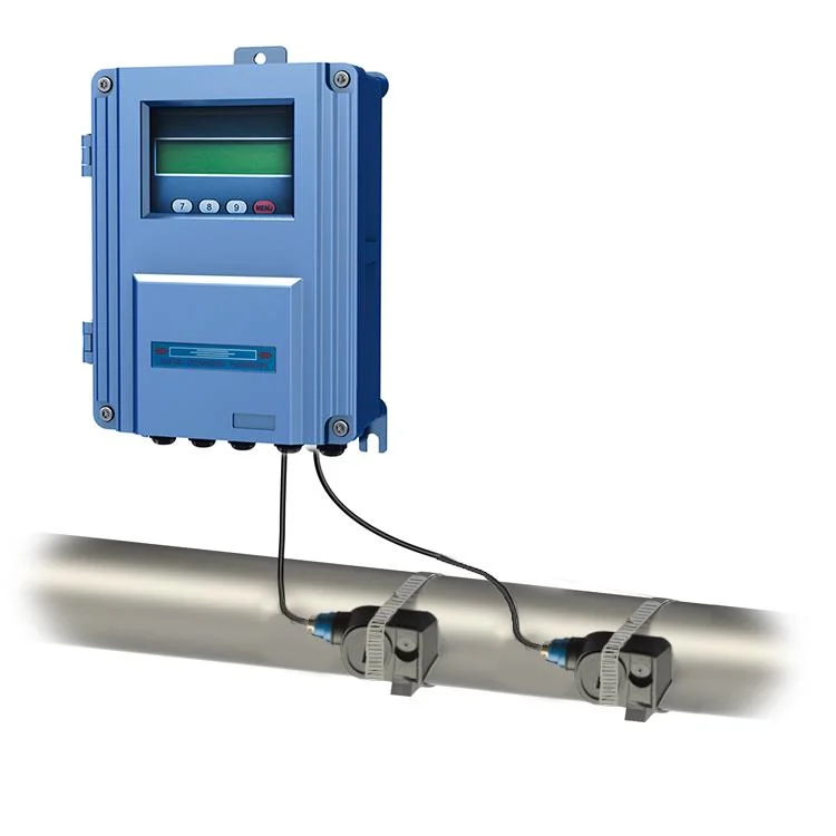 Digital Flowmeter Water Liquid Ultrasonic Flowmeter Price DN25-DN6000 Mrc-FM-U100mc