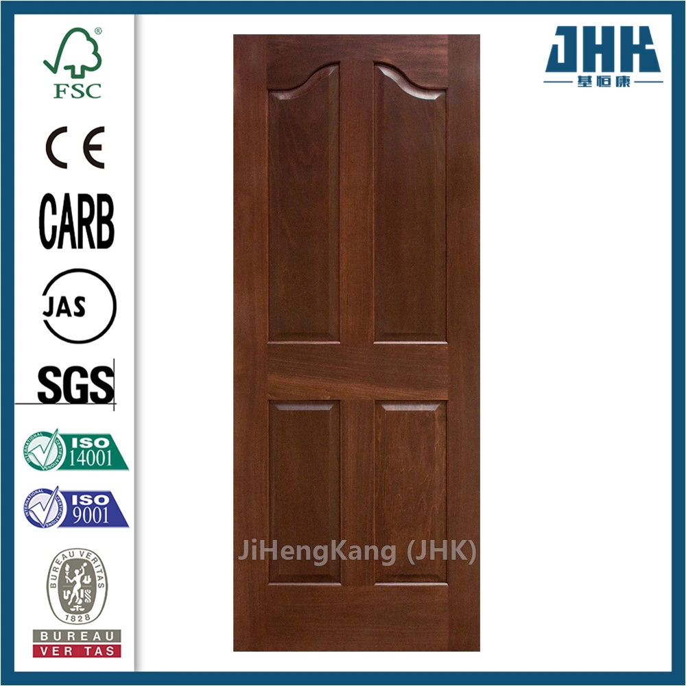 JHK Madera moldeada múltiple Roble Rojo Cocina Artificial Chapa del Gabinete Puerta