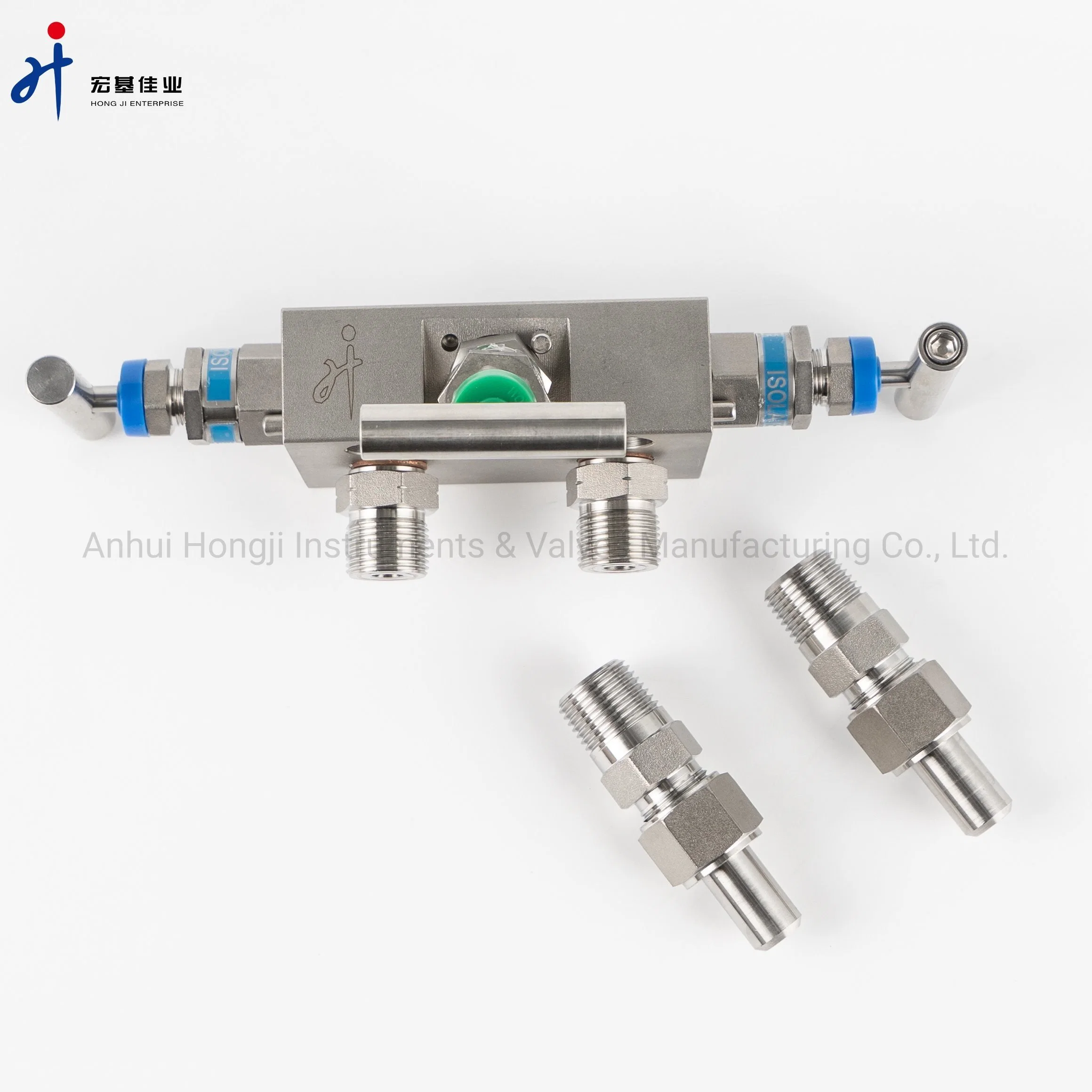 Needle Valve Nanufacture High Pressure 3-Valve Manifolds 6000psi Produce with Stainless Steel 3% off