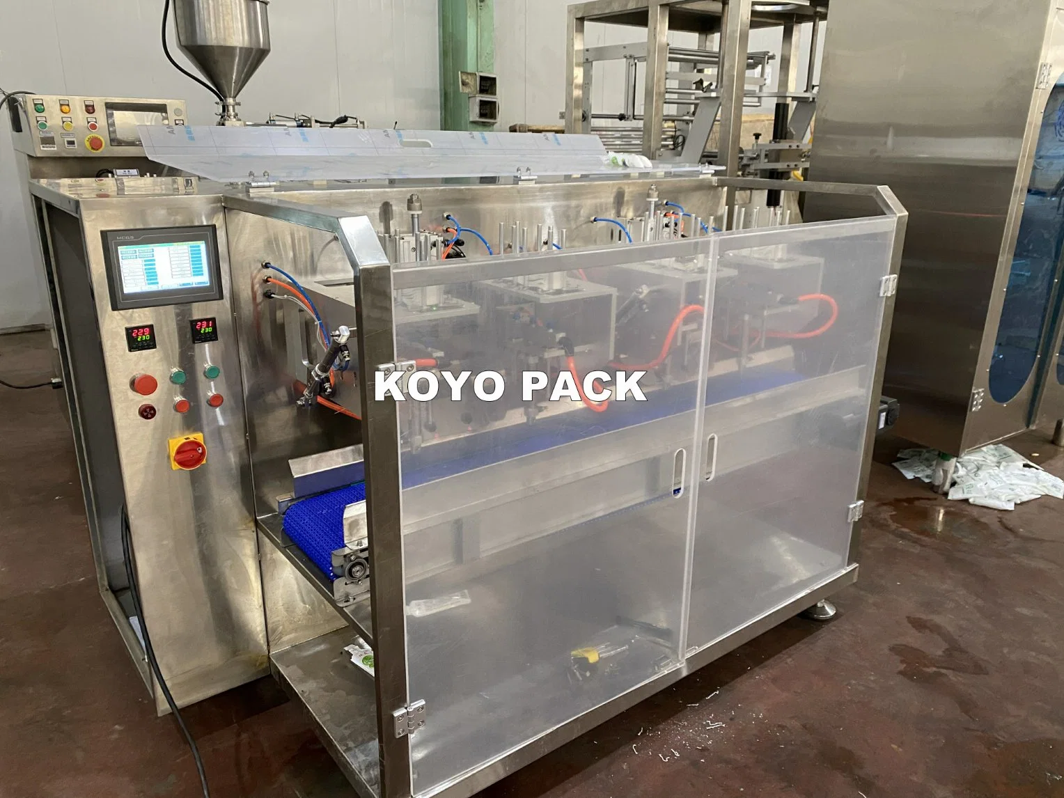 Automatic Soft Egg Tofu Tube Packing Machine