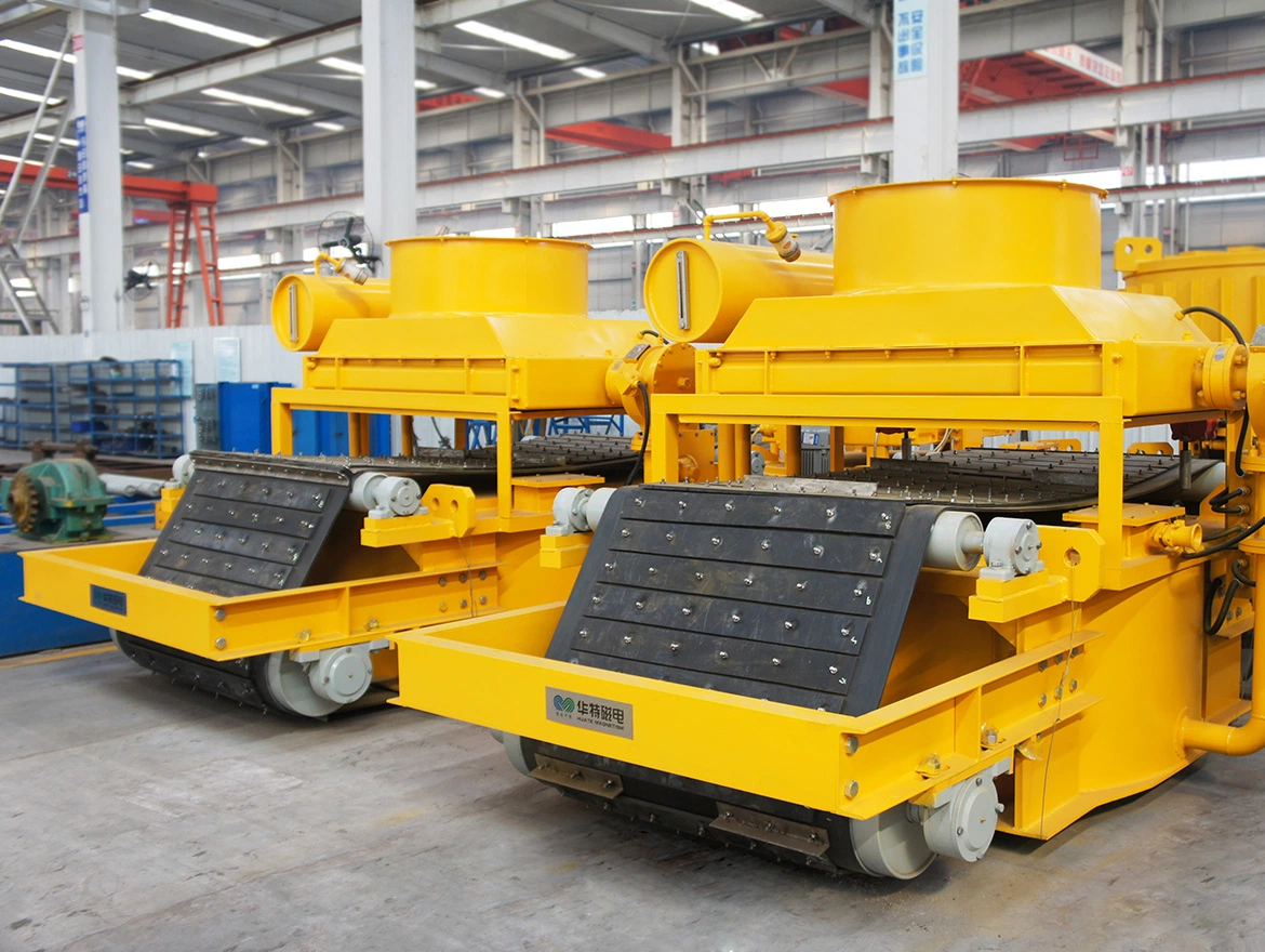Mining Machine Oil Forced Circulation Self-Cleaning Electromagnetic Separation Equipment Supplier Automatically Iron-Cleaning Magnetic Separator
