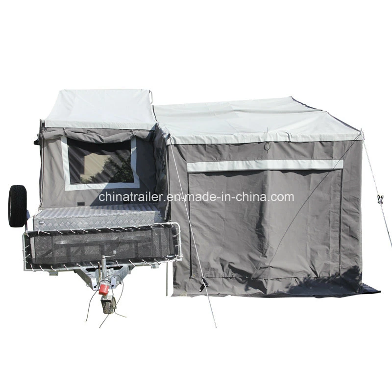 off Road Hard Floor Rear Fold Camper Trailer