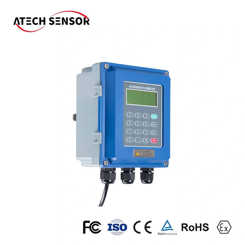 Atech Ultrasonic Digital Water Flow Meter Clamp on