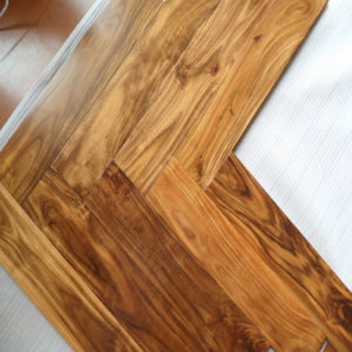 Padauk Engineered Flooring Multi-Ply Parquet Flooring for Residential