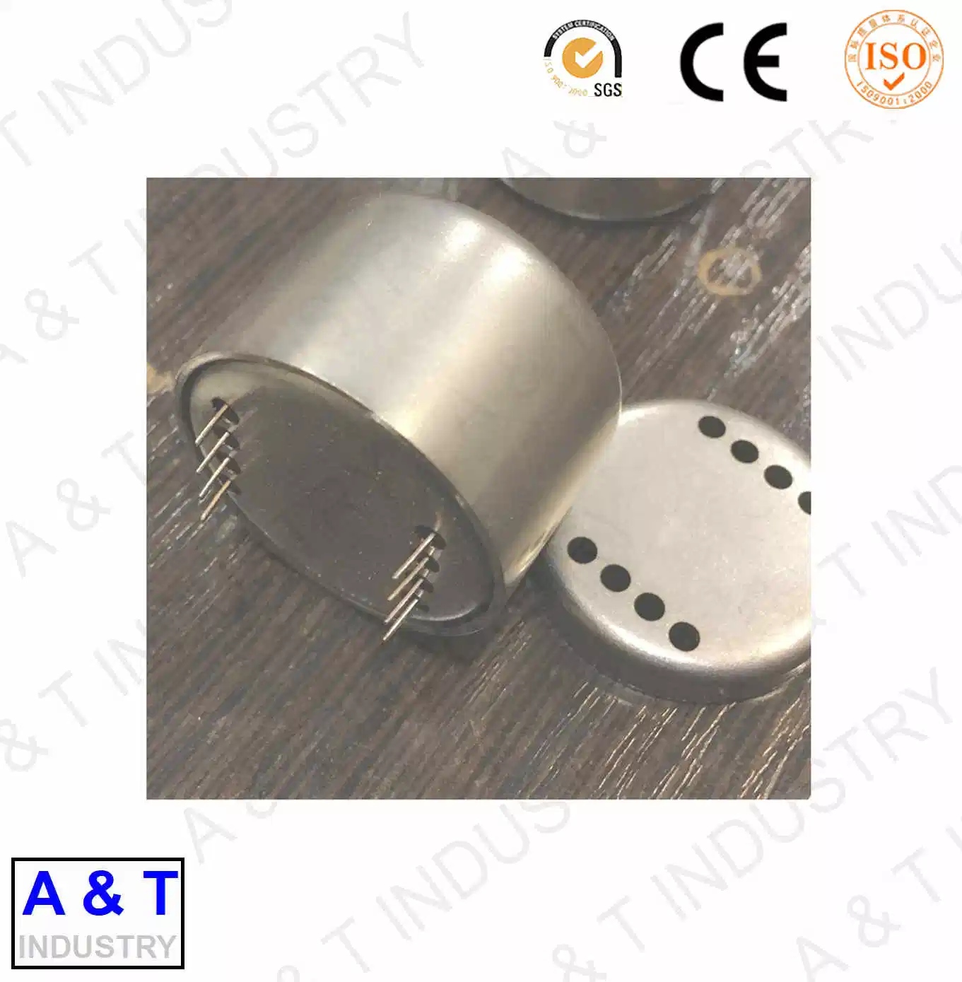 Heat Treat Mu Metal Customized Cans and Lids/Covers